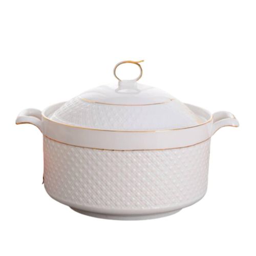 product_image_name-Generic-3 Pieces Ceramic Serving Dishes Prints And Designs Vary-White-6