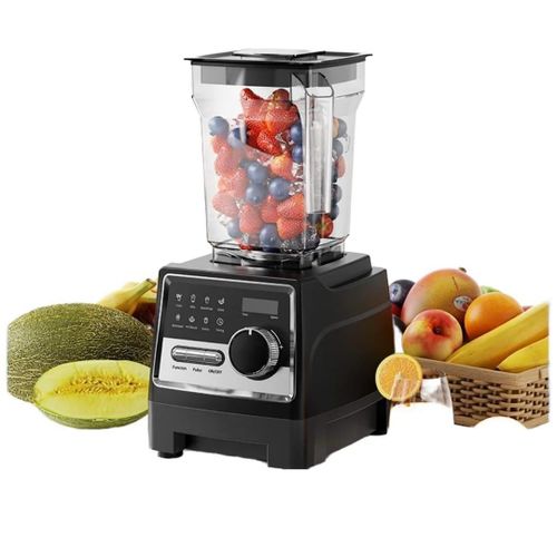 product_image_name-Generic-2 Liters Commercial Blender With AVery Strong Jar Timer Speed Control With Pulse Function For Grinding Purring Blending Milling And Making Smoothies - Multicolor-2