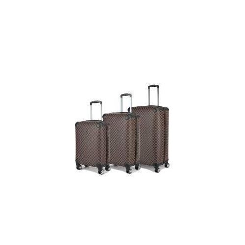 product_image_name-Generic-3 Piece Of Monogram Canvas Travel Rolling Luggage Suitcase Bags-Multicolor-1