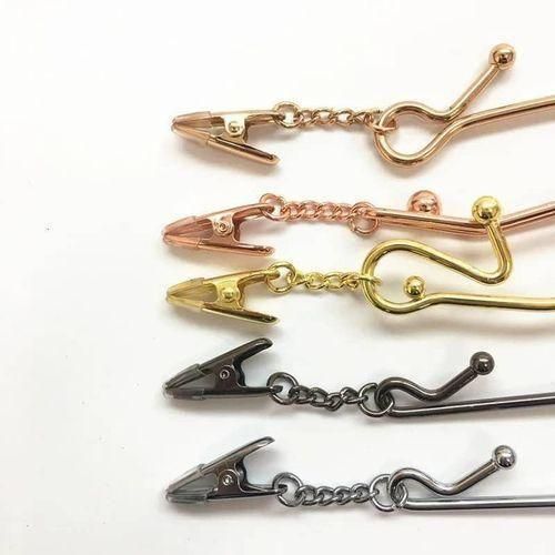 product_image_name-Generic-Set of 5 Decorative Metal Garment Hangers (Mixed Styles) -2
