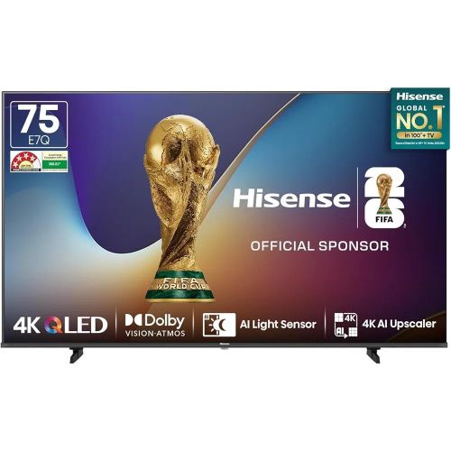 product_image_name-Hisense-75" Q7 Premium QLED 4K UHD Smart TV YouTube, Netflix & More AI Picture, Dolby Vision, Dolby Atmos, Share to TV, ViDaa Voice - Black-1