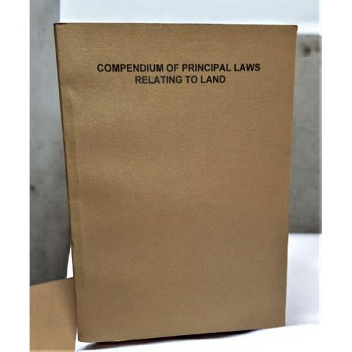product_image_name-Generic-COMPENDIUM OF PRINCIPAL LAWS RELATING TO LAND-1