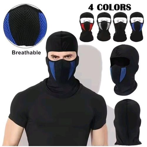 product_image_name-Generic-Motorcycle Full Face Mask Balaclava For Men- Multicolour -1