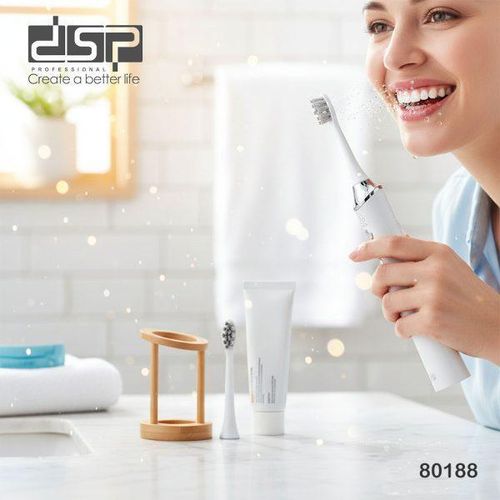 product_image_name-Dsp-Electric Toothbrush - 42000 VPM Magnetic Motor, 5 Modes And IPX7 Waterproof, 3 Months Battery, With C-type Charging Maglev Motor And 15 Cleaning Combinations-6