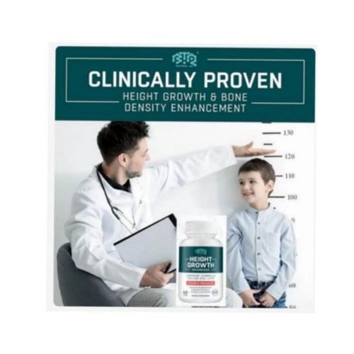 product_image_name-Doctor Taller-Height Growth Vitamin Pills - L-Arginine Calcium Zinc Supplement - Height Increase Vitamin Pills For Everybody - Without Growth Hormone - 60 Capsules-1