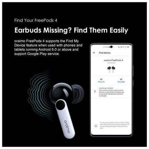 product_image_name-Generic-FreePods 4 Active Noise Cancellation True Wireless Earbuds- Multicolor-5