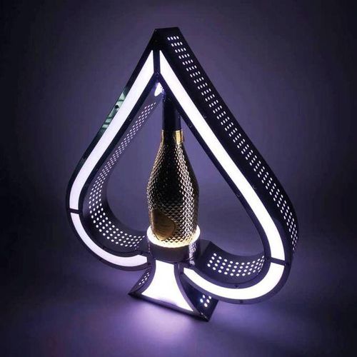 product_image_name-Generic-Multicolor LED Lighted Cocktail & Wine Bottle Presenter Display Shelf-7