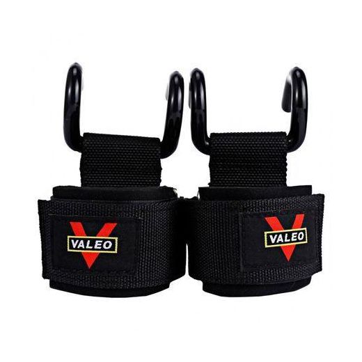 Generic 2Pcs lot Weight Lifting Hanger Hand Bar Wrist Straps Glove Weightlifting Strength Training Gym Fitness Support Lift Grip Belt Hook for bars and traction Valeo Power Lifting Hangers