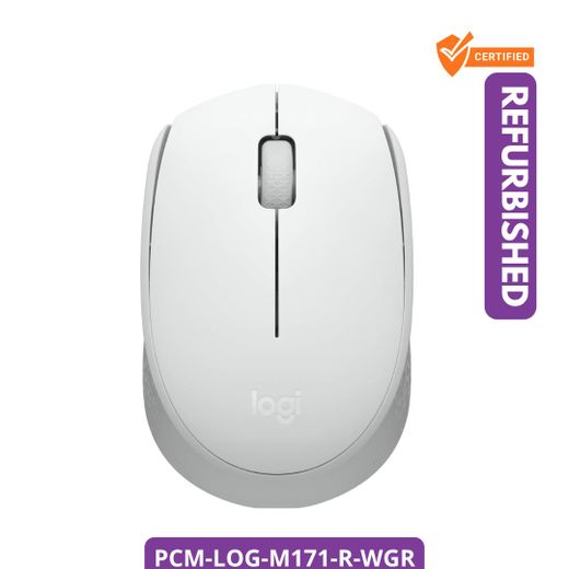 Logitech M171 Wireless Mouse White/Grey – Plug & Play