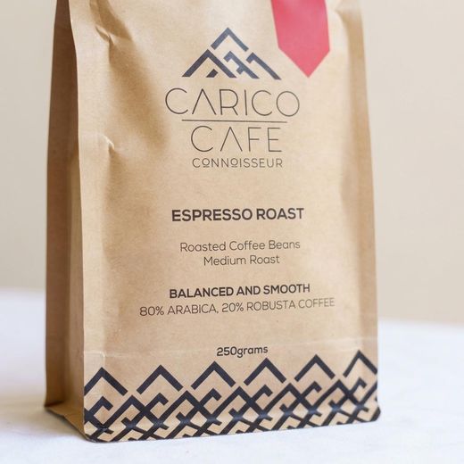 Generic Espresso Roast Coffee Beans - Medium Roast, 80% Arabica & 20% Robusta Blend - 250g. - image 2