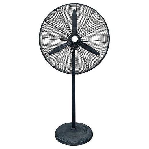 Generic Heavy-Duty Industrial Pedestal Fan - Multicolor