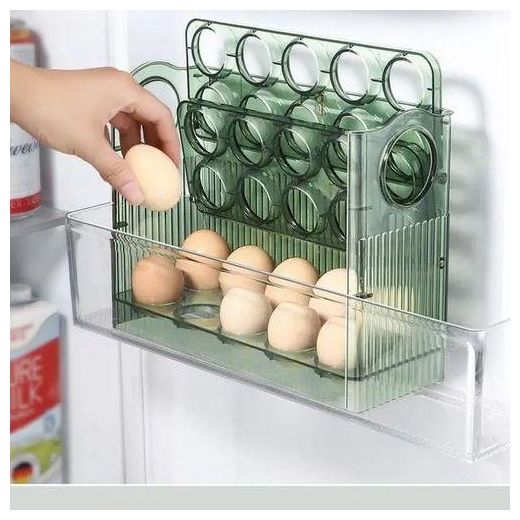 Generic Other 30-Grid Egg Storage Box-Green - image 2