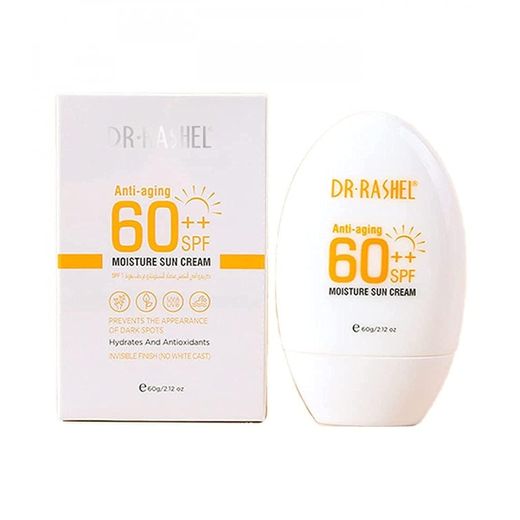 DR Rashel Anti - Aging Moisture Sun Cream Sunscreen With Spf 60++60g-White