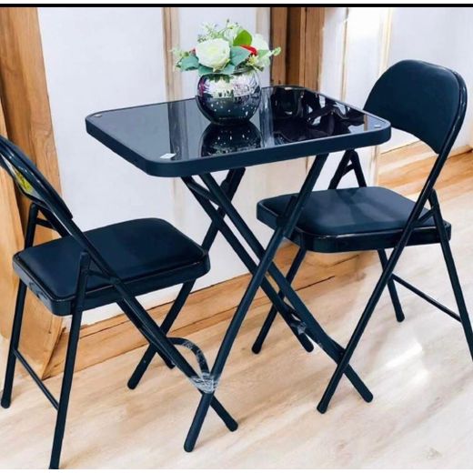 Generic Foldable table with 2 chairs