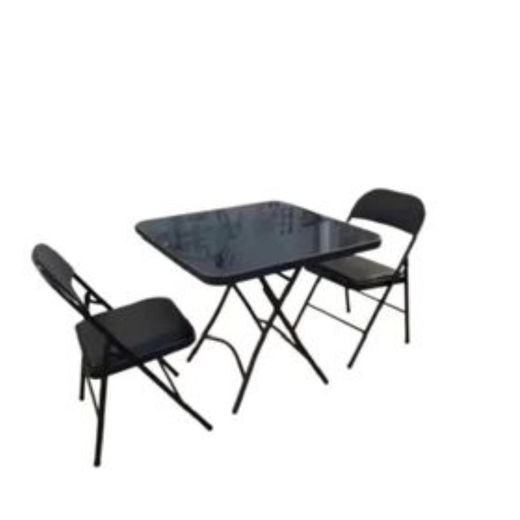 Generic Foldable table with 2 chairs - image 2