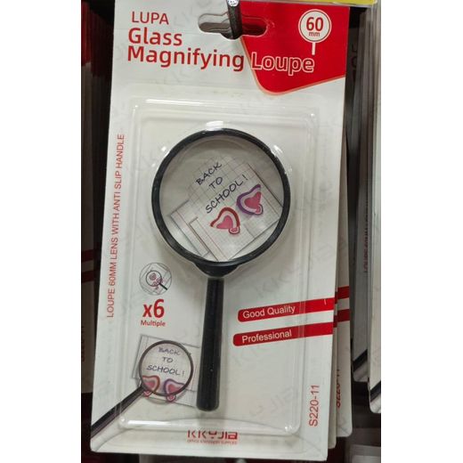 Lupa 60mm magnifying glass