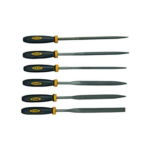 Epica Star Steel File 4mm 6pcs-Yellow - image 2