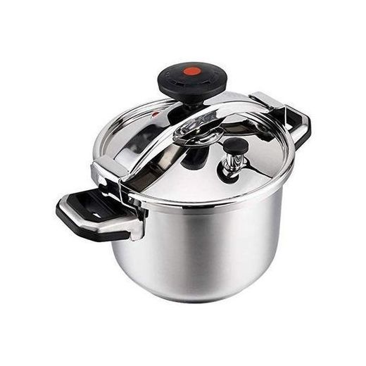 Other Side Pressure Cooker, 5 Litres, Silver