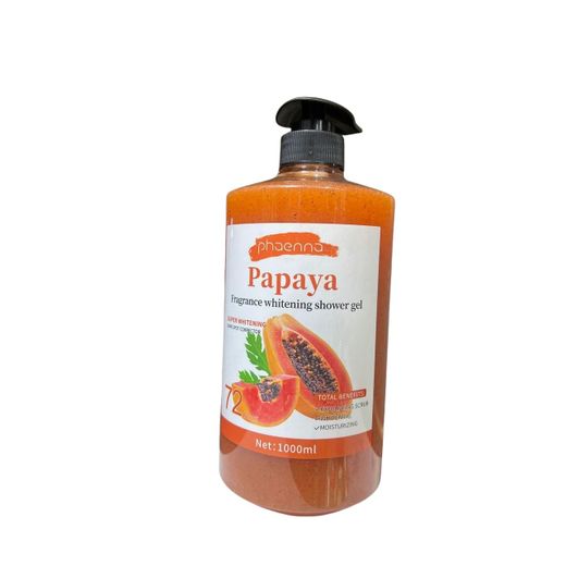 Phaenna Papaya Fragrance Whitening Shower Gel