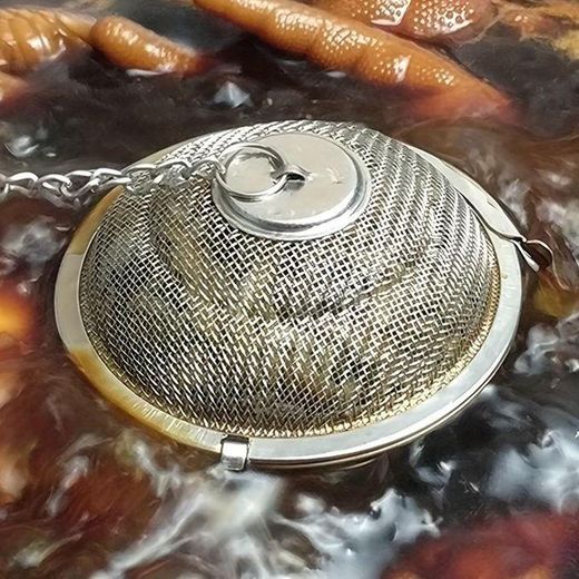 Generic 1pc, Stainless Steel Seasoning Ball For Cooking Soup And Stewing Meat, Strainer, Spice Filter, Tea - image 2