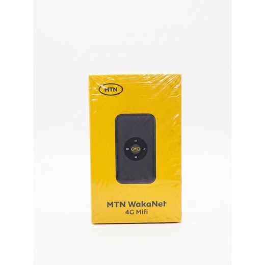 MTN Wakanet 4g Mifi Open to All Networkss - Black .