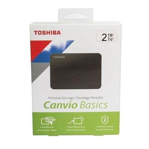 Toshiba 2TB External Hard Disk Drive 3.0 - Black . - image 2