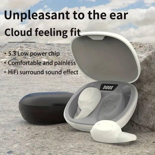 Generic Sports Wireless Headset, Ear-hung Type For Food Delivery, Good Sound Quality, High-definition - image 2
