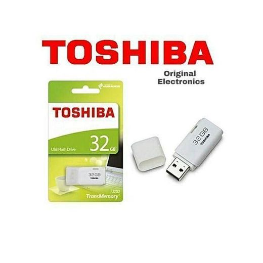Generic Toshiba USB 32GB Flash Disk Drive, TransMemory High Speed Pen Drive - White - image 2