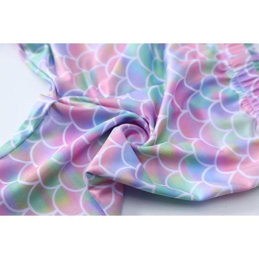 JOMAKE Girls' Casual Trousers (6 months to 6 years), Fish Scale Pattern - image 3