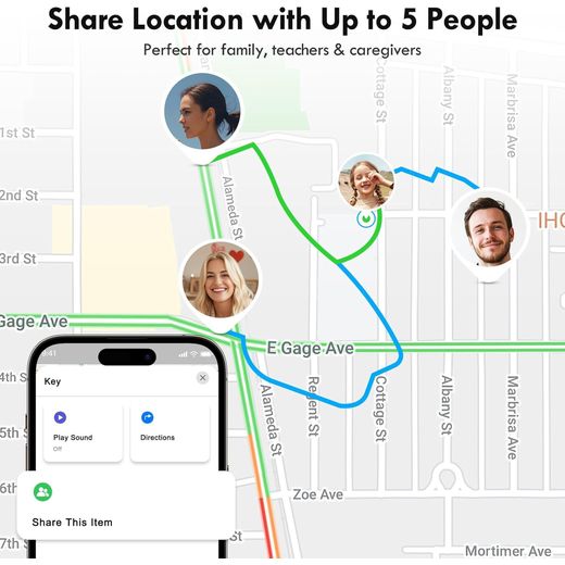 Momax Pinguard Find My Locator Tracker with Anti-Spy Camera Detector Apple Find My Find Hidden Camera with Red Light Anti-Lost - Multicolor - image 4