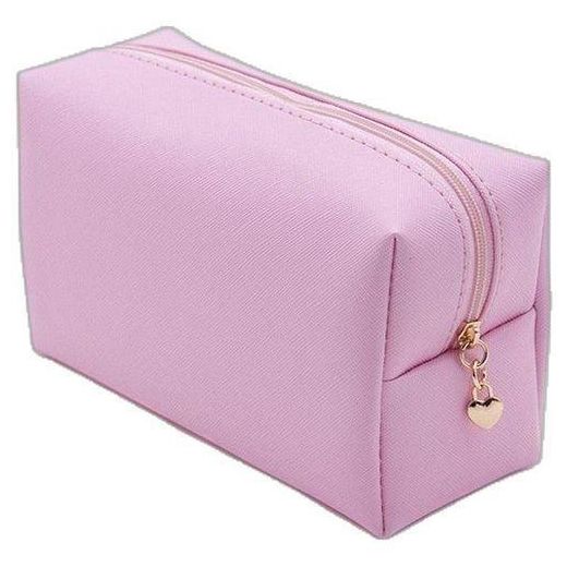 Generic Women Travel Makeup Bags PU Leather Portable Lightweight Large-Capacity Pouch Travel Waterproof Bathroom Washbag Multifunctional Toiletry Kit Box Organizer Purse Cosmetic Bag Coins Storage Handbag for Girls Daily Essentials Bag - image 3