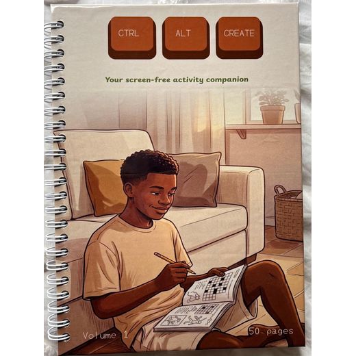 Generic Pre-teen/Teen Boy Screen Free Activity Book