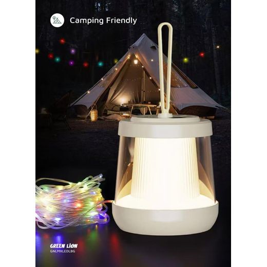 Generic Lumex LED Light with Inbuilt Strip LED Light , 150 LM Brightness , LED Light with Digital Display , LED Light Power Bank , Equipped with White, Flame and Warm Light - image 4