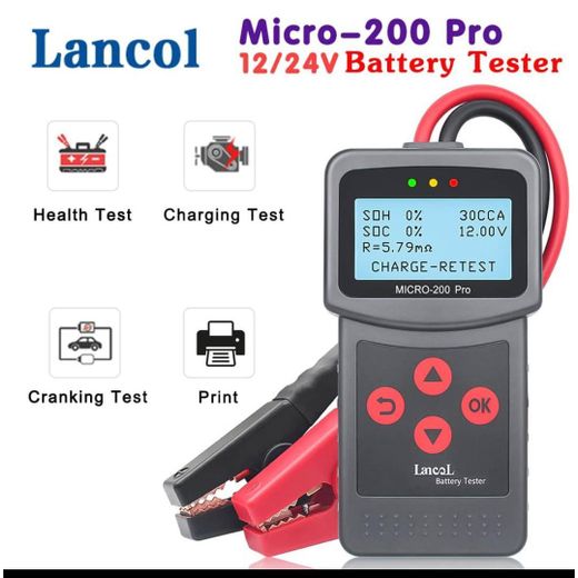 Unbranded 12volts digital battery tester 