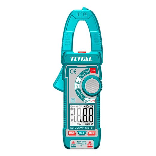 TOTAL Digital AC Clamp Meter 400A - image 2