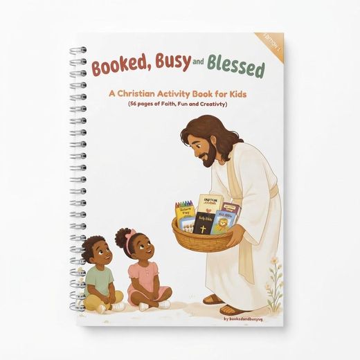 Generic Christian Screen Free Activity Book - Kids