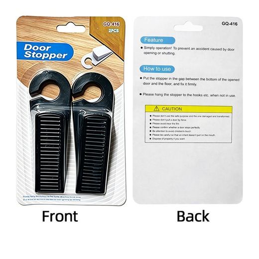 Generic Door Stoppers, 4 Piece Door Corner Stopper - image 4