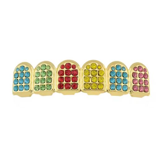 Jean Philippe Hiphop Rainbow Diamond Grills - image 3