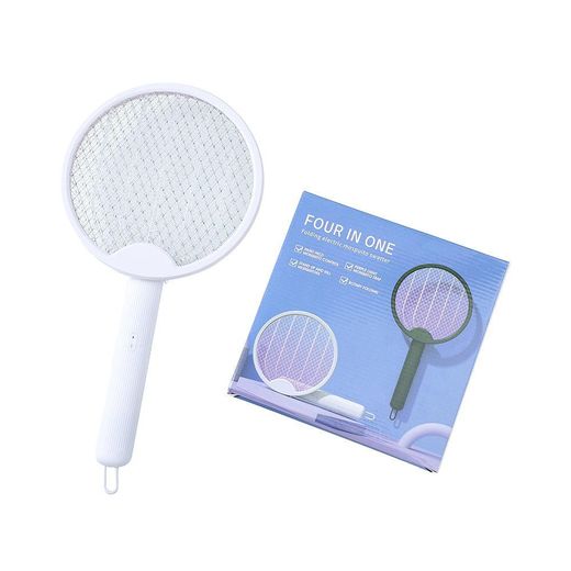 Generic Four in one  Folding Electric Mosquito Swatter.