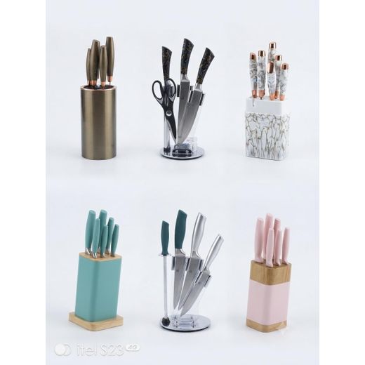 Generic Premium Kitchen Knife Sets with Elegant Storage Blocks - image 2