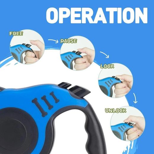 Generic 5M Retractable Dog Leash, Automatically Flexible, Suitable for Small and Medium-sized Dogs, Pet Supplies - image 4