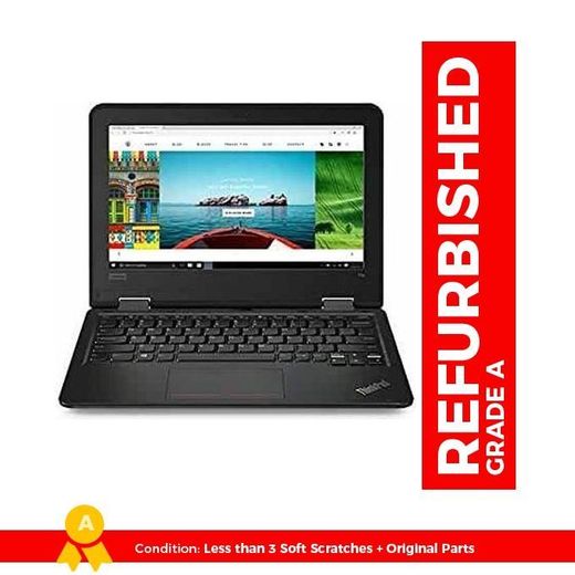 RENEWED Refurbished ThinkPad 11e 4GBRAM 128GB HDD 11.6" Laptop-Black (Grade A).
