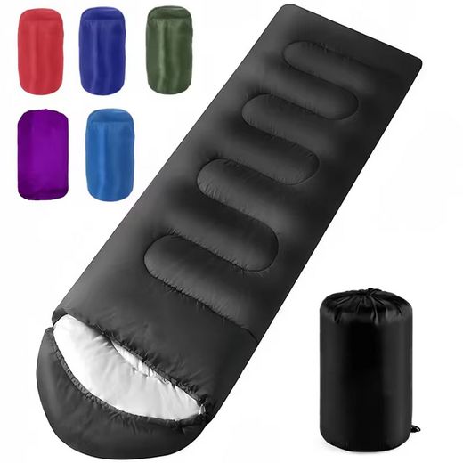 Generic Camping Sleeping Bags for Adults,Kids Portable Waterproof Sleeping Bag, Seasons Backpacking-Multi  Colour