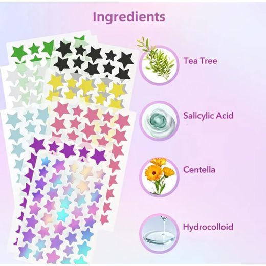 HITWORKER Star Pimple Patch (colorful star patch)) - image 2