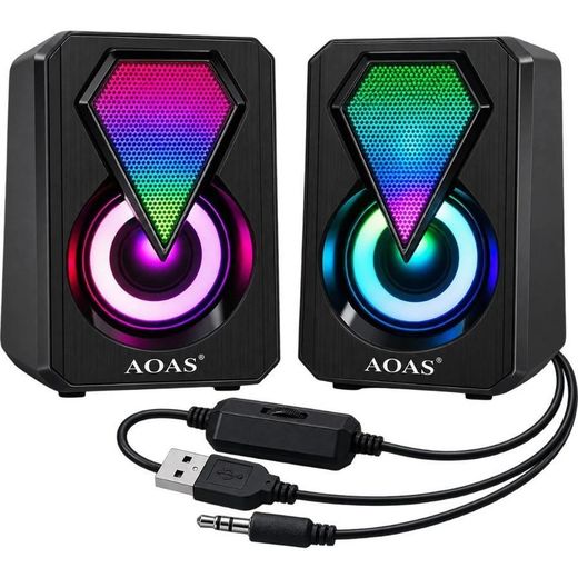 Generic RGB Computer Speakers