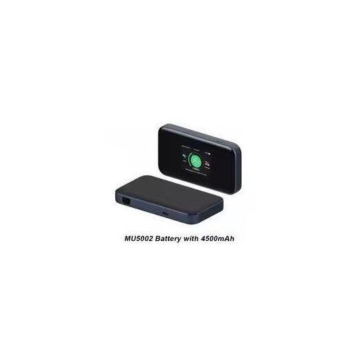 Generic ZTE MU5002 5G WiFi 6 Pro Portable Hotspot Router â€“ Universal, Unlocked for All SIM Cards, CAT22 Gigabit Speed, 4500mAh Removable Battery, Touch Screen Display, Faiba Ready, On-the-Go Internet for Up to 32 Users - image 2