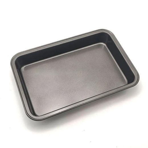 Generic Rectangular Non-stick Baking Sheet Tray - Black