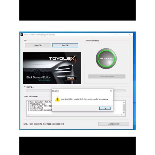 Other Toyolex 4 Immo Off Black Diamond Edition Software Only Toyota Cars - image 3