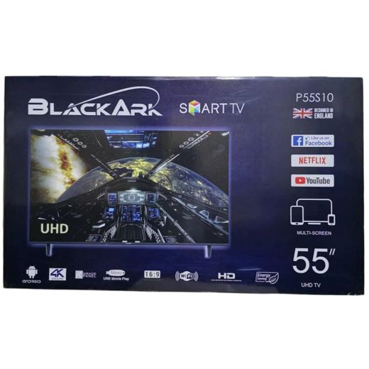 BLACKARK 55 Inch UHD Smart Android TV With Inbuilt Free To Air -Black - image 2