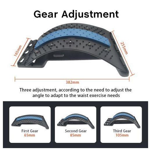 Generic Back Massager Stretcher Device - Stretch Fitness Relaxation - image 4